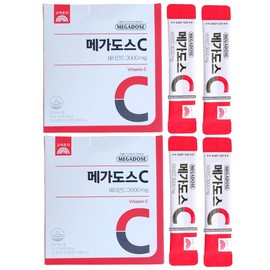 Megadose Vitamin Korea Eundan Megadose C3000 200 packets, 200-day supply / 메가도스비타민 고려은단 메가도스C3000 200포 200일분