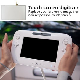INGQI New Replacement for WII U Gamepad Controller Touch Screen Digitizer Assembly