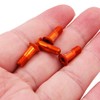ANCLLO 4 Pcs Aluminum Alloy Bicycle Rear Derailleur Bolt Titanium
