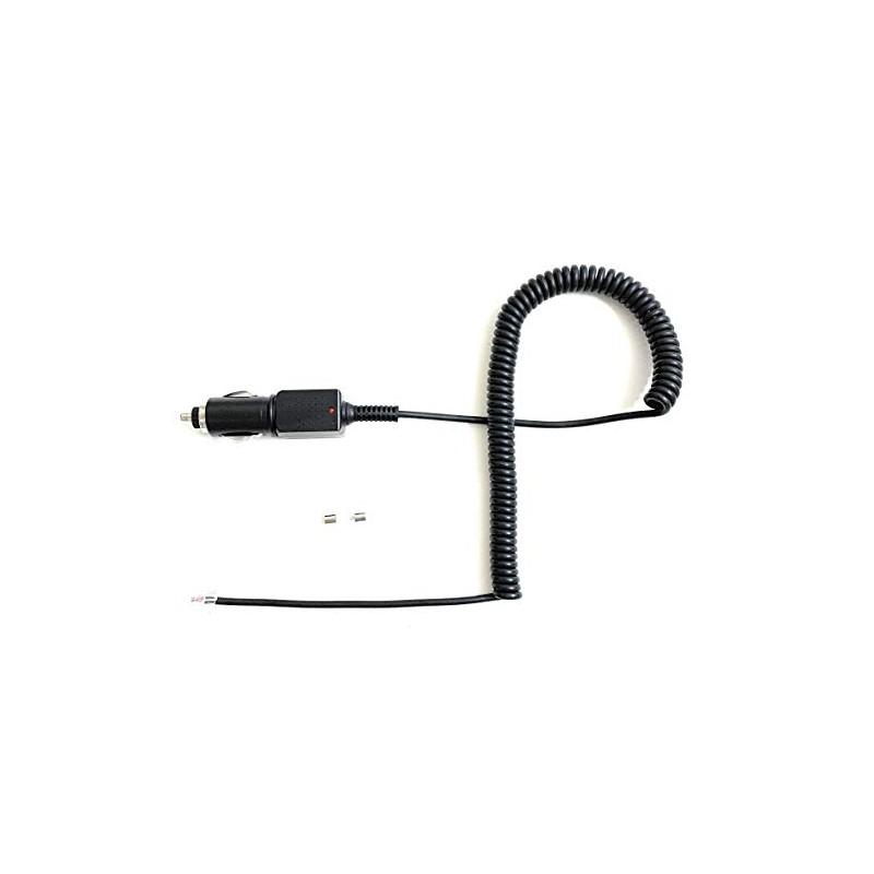 DCPOWER Coiled Power Cord Compatible Replacement for Escort iXc Laser