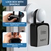 NBYT Portable Combination Lock Key Box House Key Hide Key