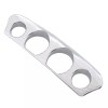 TrichTu Mount Chrome Gauge Stereo Accent Trim Cover Dash Panel