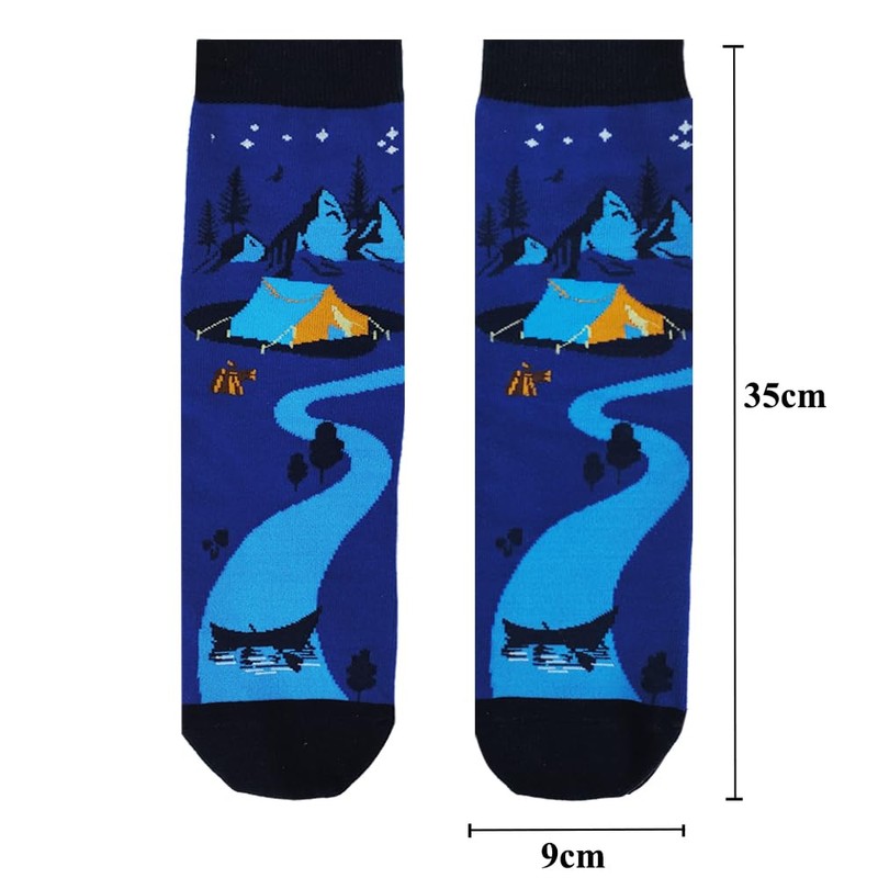 Zemolo Funny Socks Gift for Men, I Would Love Socks,