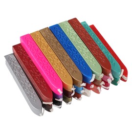 24 Colors Sealing Wax Stick with Core for Wedding Invitation Card Envelope Letters Stamp Seal