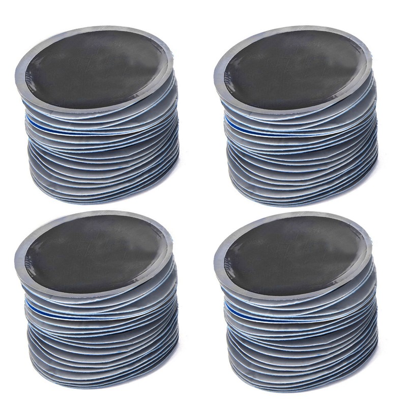 80Pcs/Box 58mm Car Round Natural Rubber Tire Tyre Puncture Repair