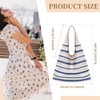 Sightor Crochet Tote Bag, Mesh Beach Bag Knit Summer Hobo