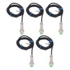 5PCS Approach Sensor M12 X 1 Non Embedded IP65 Waterproof