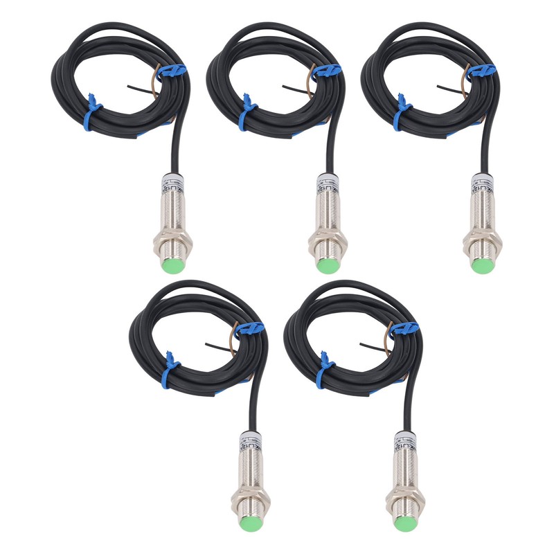 5PCS Approach Sensor M12 X 1 Non Embedded IP65 Waterproof