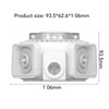 Ultrasonic Pest Repeller - Upgraded Mid-High Frequency Resonance Speaker -