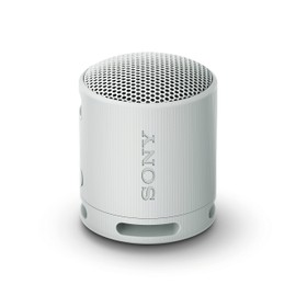 Sony SRSXB100/H Portable Mp3 Player Wireless Speaker Systems Light Gray (Renewed)