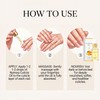 Aceite para cutículas de uñas con jojoba y vitamina E,