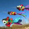 9KM DWLIFE 3Pcs Rainbow Fish Windsock Cute Wind Spinner 32