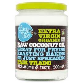 Lucy Bee Extra Virgin Fair Trade Organic Raw Coconut Oil, 500 ml