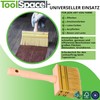 ToolSpace 3 x Surface Brush, 90/110/130 mm, Wallpaper Brush, Wide