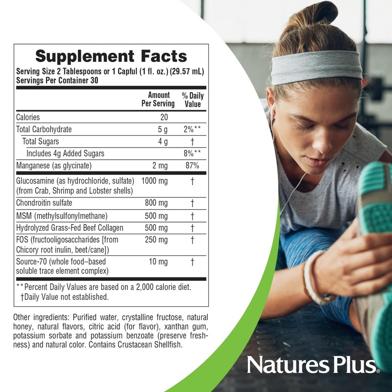 Natures Plus Ultra Rx-Joint Liquid, Honey Lemon - 30 fl