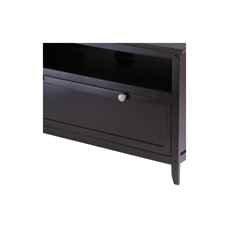 Winsome Zuri Transitional Solid Wood TV Stand for TVs up