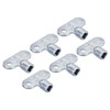 PATIKIL Radiator Valve Keys, 6 Pack Zinc Alloy Square Socket