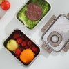 304 Stainless Steel Food Storage Container with Lid Leakproof Bento