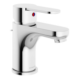 Symmons SLS-6712-1.0 Identity Single Hole Single-Handle Bathroom Faucet with Drain Assembly in Polished Chrome (1.0 GPM)