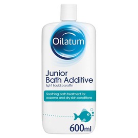 Oilatum Junior Emollient Bath Additive for Eczema and Dry Skin Conditions, 600 ml (Pack of 1)