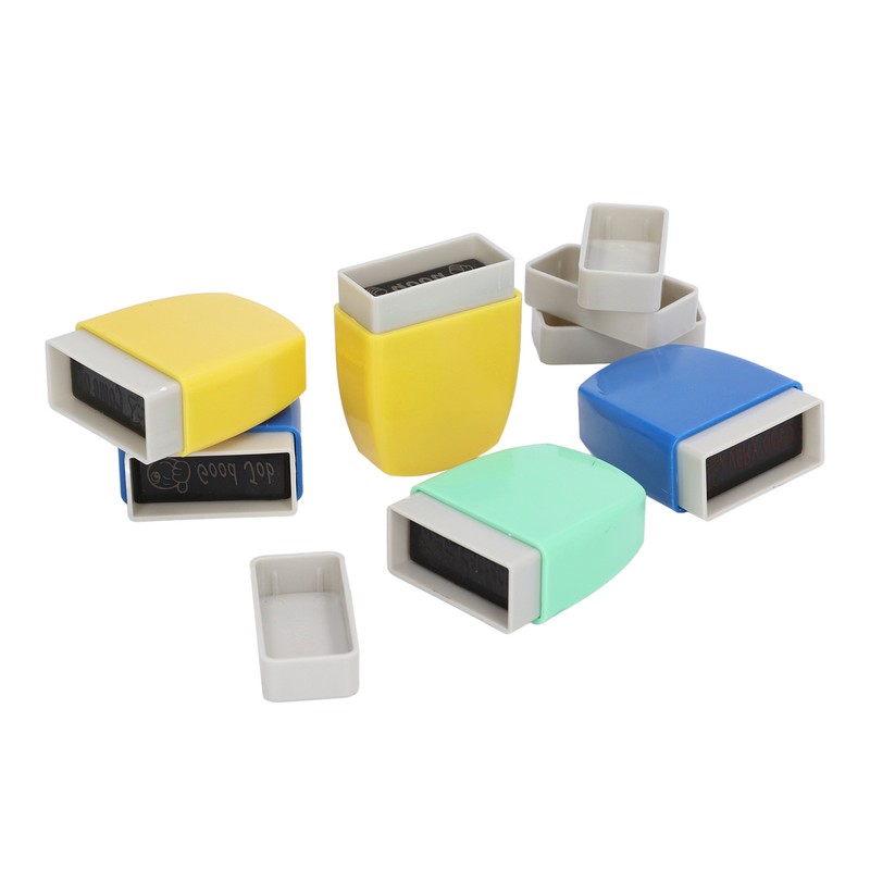 5Pcs Teacher Stamps Up to 1000 Times Eco Friendly Portable