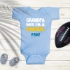 NanyCrafts Baby's My Grandpa Says I'm a Chargers Fan Bodysuit
