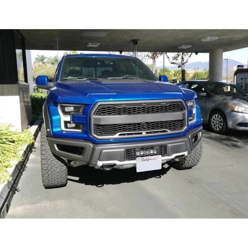 iJDMTOY Lower Grille Insert Mount License Plate Bracket Relocation Kit