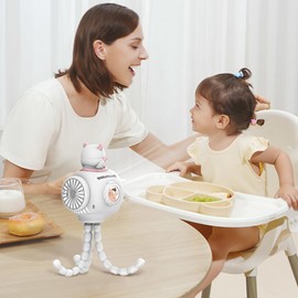 Stroller Fan For Baby | Clip Fan For Stroller - Multi Functional Cooling Device For Carriage Shopping Camping Car Seat Travel Use