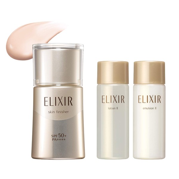 Elixir Advanced Skin Finisher Limited Set, 1.0 fl oz (30 ml) + 0.6 fl oz (18 ml) + 0.6 fl oz (18 ml)