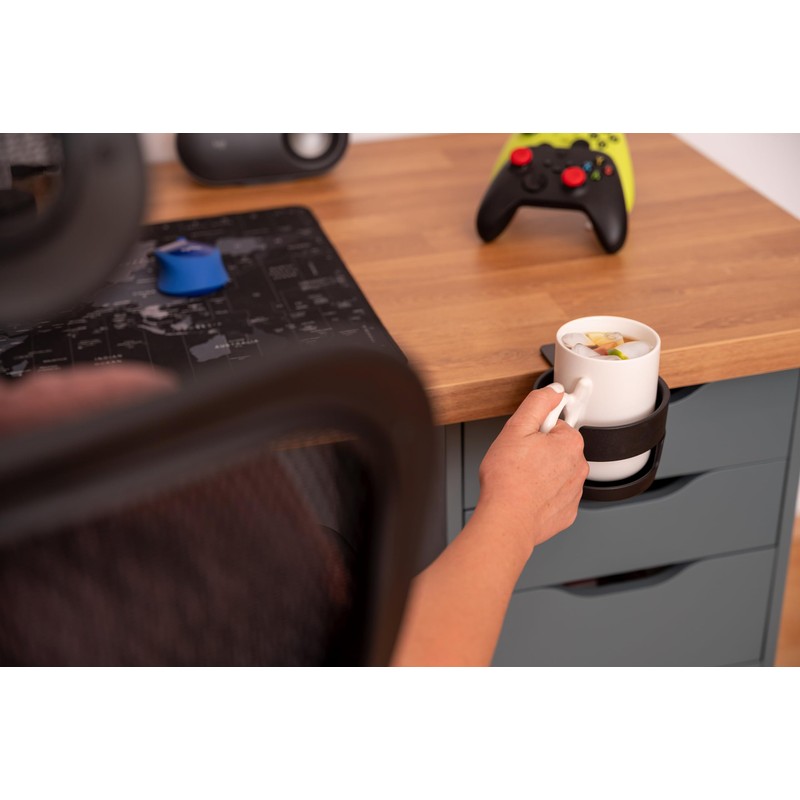 Girafus Tridirectional Cup Holder Table Drink Holder Desk Bottle Holder