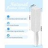MARYTON Pumice Stone with Handle for Cleaning Toilet Bowl Ring