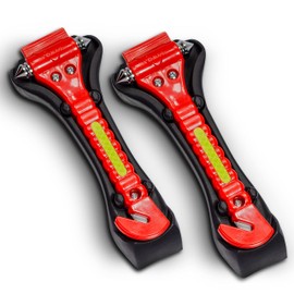 Nova Car Emergency Escape Window Break Hammer Safety Seat Belt Cutter Tool (Large) (2)