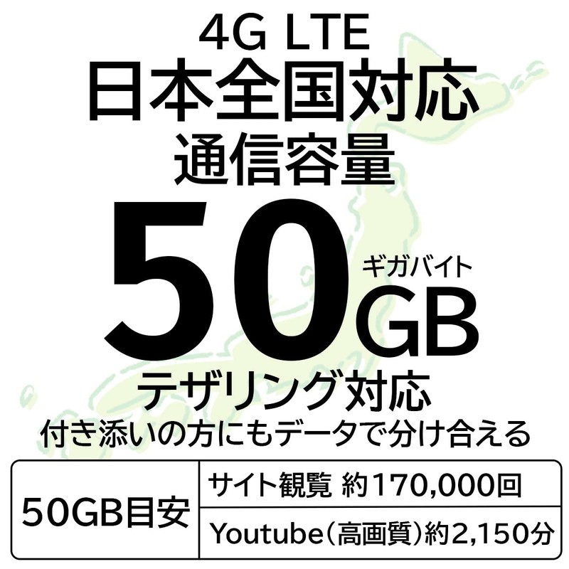Docomo Prepaid SIM Japan 50 GB 90 days sim Prepaid