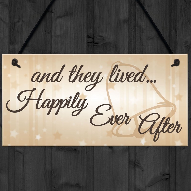 RED OCEAN And They Lived Happily Ever After Hanging Wedding