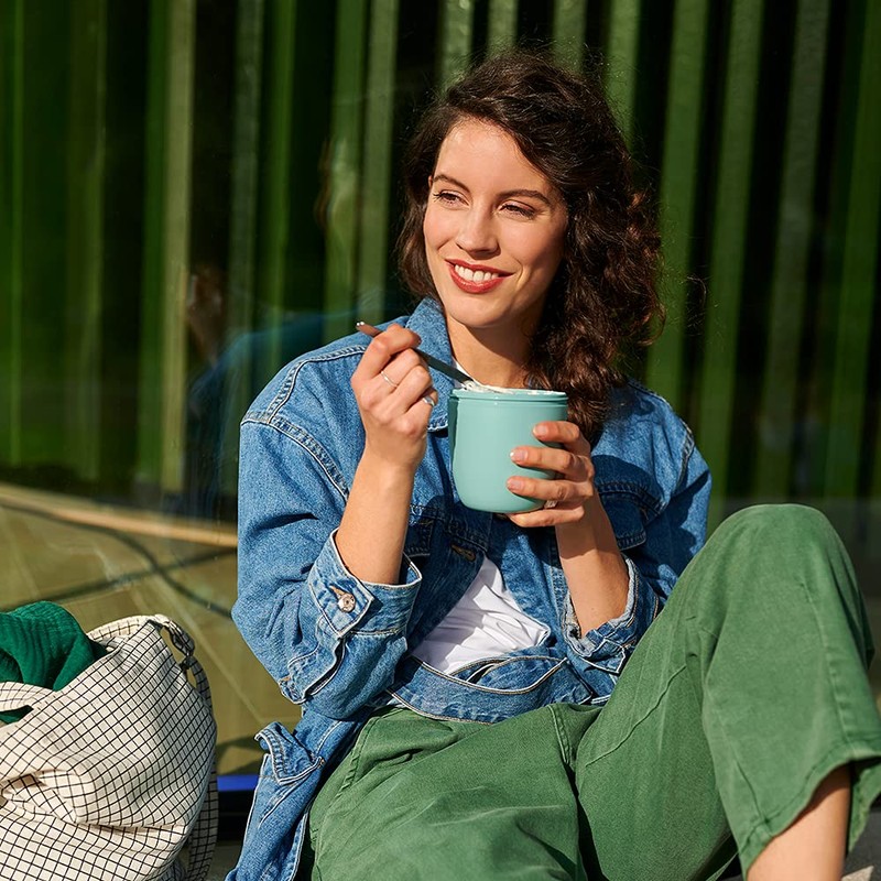 Mepal Thermo Lunchpot Ellipse Plus Foldable Spoon Lunch Box Food