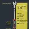 Hvac Torque Wrench 7.4-147.6 ft.lb/10-200 N.m, 14×18 mm Open End