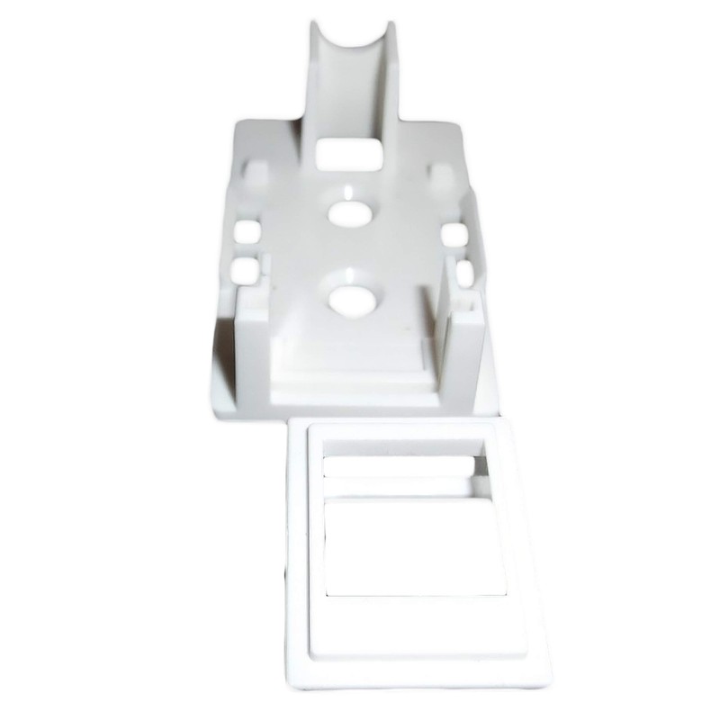10-1 Port Surface Mount Box for Keystone Jacks - White