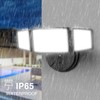 Onforu 75W Flood Lights Outdoor, 7000LM Brightness Security Lights Switch