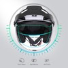 TRIANGLE Open Face Motorcycle Helmet Offroad 3/4 Half Helmets with