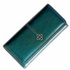 Zazaland Women's Long Wallet, Multi-functional, Leather, Cover, Button, Coin Purse,