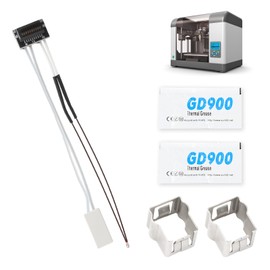 3D Drucker Zubehör Für Bambu Lab P1P/P1S, 24V 48W Keramik Heizelement Mit Thermistor, Präziser Temperatursensor Für Heizblock, Schnelle Aufheizrate, Lange Lebensdauer, Befestigungsclips Inklusive