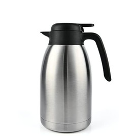 Heritage66 Stainless Steel Thermal Coffee Carafe Triple Wall Thermal Vacuum insulated 12 hours heat Retention/24 hours cold Retention Tea, Water, and Coffee Dispenser (2 Liter 68 Oz)