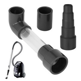 Wet Vac Attachment AC HVAC Drain Line Unclogger 3/4",1" Vacuum Adapter to Unclog and Evacuate Cleaner Tool Transparent Tube 2.5mm Thick PVC Pipes