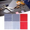 50x50cm 8Pcs Dot Star Stripe Print Pattern Cotton Cloth Fabric