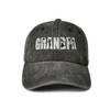 Enodtter Embroidered Golfing Grandpa Baseball Cap for Men, Washed Black