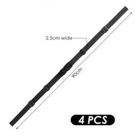 4-piece backpack shoulder strap buckle, pressure deposit and non-slip insertion buckle, elastic backpack chest strap, backpack accessories, suitable for hiking and travel.