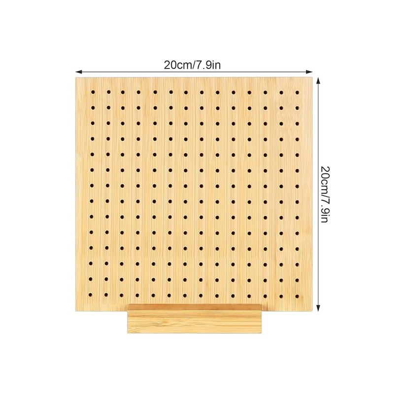 ieron Crochet Locking Board and Pins - Reusable High Quality