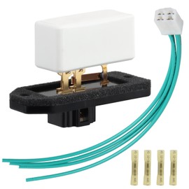 KPALAG HVAC Fan Blower Motor Resistor with Connector Wire Harness Compatible with Dodge Ram 1500 2500 3500 Pickup Jeep Grand Cherokee Replace #: 4720278 973020 68004241AA 6800459AA
