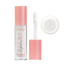 Divinity Cosmetics PLUMP Glam – Brillo Labial Voluminizador con Efecto Plumping | Lip Gloss con Sensación Refrescante para Labios Más Gruesos y Definidos | Hidratación con Aceite de Coco y Vitamina E | 8 Tonos con Glitter y Acabado Brillante (03-Destello