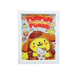 Sanrio Diamond Art Kit Diamond Beads Painting DIY Diamond Painting Kit Frame Diamond Number Rhinestone Painting Kit Handmade Painting Craft Kit 17*17cm Design 5#